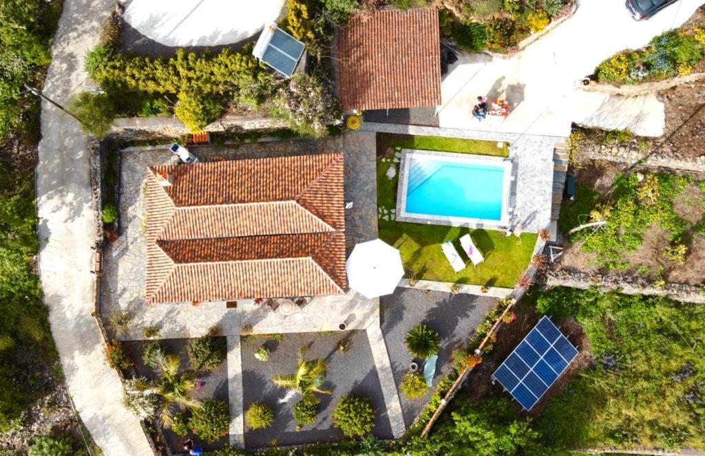 Climatized Pool Free Wifi Casa Rural Las Pareditas Tijarafe Dış mekan fotoğraf