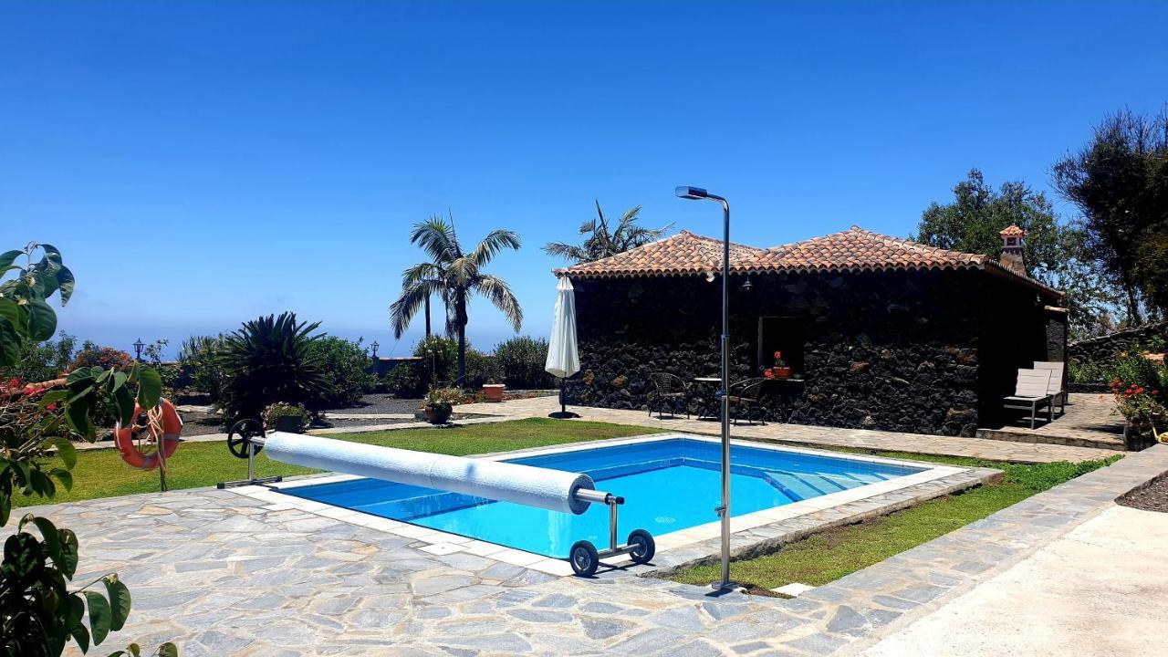 Climatized Pool Free Wifi Casa Rural Las Pareditas Tijarafe Dış mekan fotoğraf