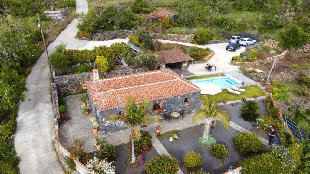 Climatized Pool Free Wifi Casa Rural Las Pareditas Tijarafe Dış mekan fotoğraf
